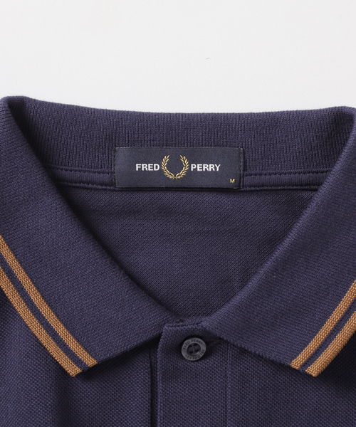 FRED PERRY(フレッドペリー)の「【FRED PERRY/フレッドペリー】ロングスリーブ ツインティップ シャツ(ポロシャツ・メンズ・ブラック/ネイビー/ブラウン・MEDIUM/LARGE/X-LARGE)」の14枚目の写真