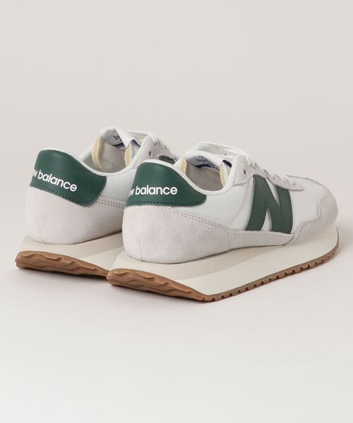 NEW BALANCE（ニューバランス）の「ニューバランス New Balance 237_（スニーカー・メンズ・ホワイト×グリーン・28.0cm/26.0cm/27.0cm/25.5cm/24.5cm/25.0cm/23.5cm/24.0cm/26.5cm/27.5cm/23.0cm）」の2枚目の写真