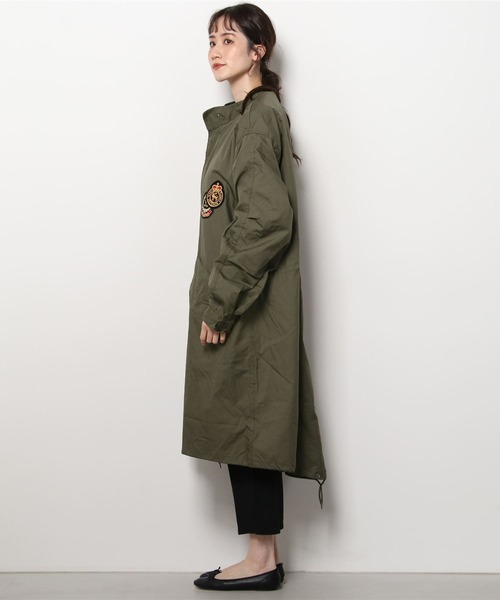 603（ロクマルサン）の「603 FISH TAIL COAT（その他アウター・レディース・カーキブラウン・1）」の2枚目の写真