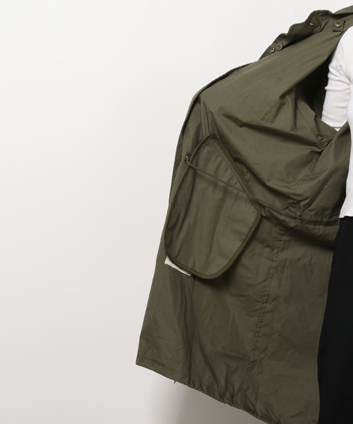 603（ロクマルサン）の「603 FISH TAIL COAT（その他アウター・レディース・カーキブラウン・1）」の4枚目の写真