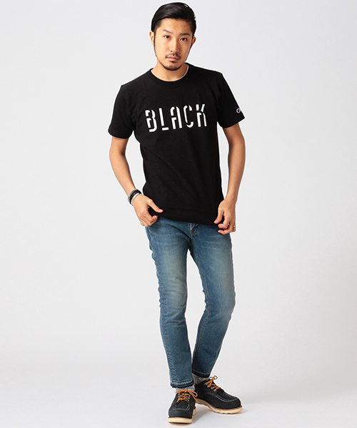 Champion(チャンピオン)の「CHAMPION×BEAMS / 別注 COLOR Tシャツ(Tシャツ/カットソー・メンズ・パープル/ホワイト/ブラック/グレー/ロイヤルブルー・SMALL/MEDIUM/LARGE)」の12枚目の写真