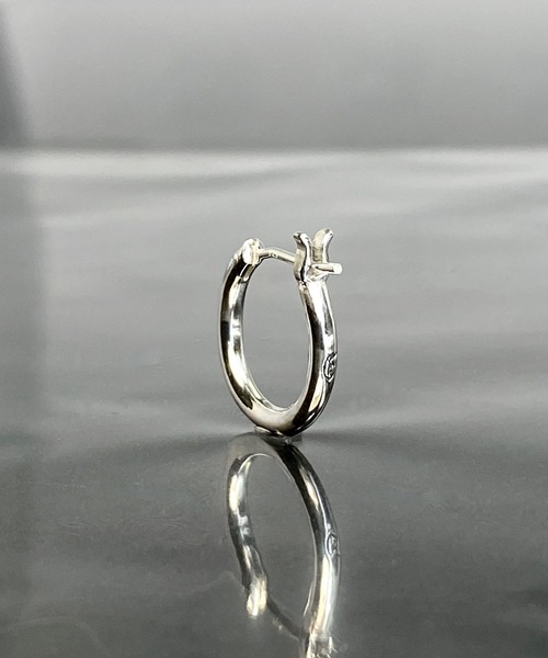 THE MILES（ザ マイルズ）の「GODSIZE ゴッドサイズ GS031ER THIN HOOP シンフープピアス（ピアス（片耳用）・メンズ・シルバー・FREE）」の9枚目の写真