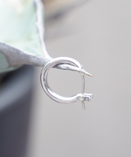 THE MILES（ザ マイルズ）の「GODSIZE ゴッドサイズ GS031ER THIN HOOP シンフープピアス（ピアス（片耳用）・メンズ・シルバー・FREE）」の6枚目の写真