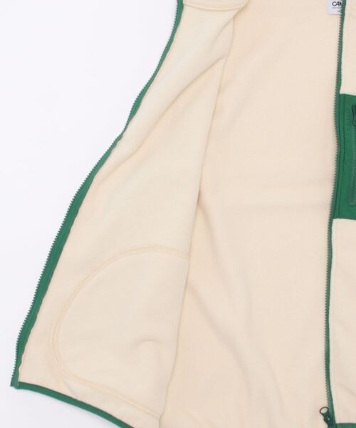 CAMP7（キャンプセブン）の「【CAMP7】パイピングベスト（ベスト・レディース・ダークグレー/オフホワイト・M/L）」の4枚目の写真