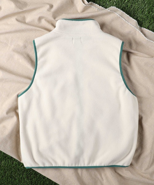 CAMP7（キャンプセブン）の「【CAMP7】パイピングベスト（ベスト・レディース・ダークグレー/オフホワイト・M/L）」の16枚目の写真