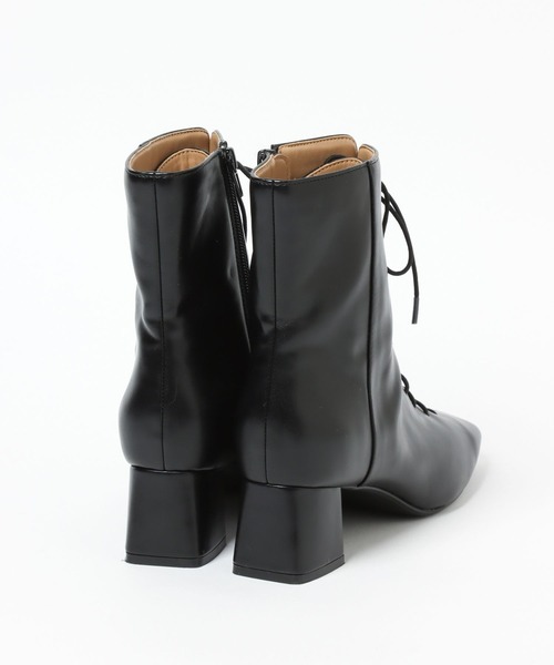 Andemiu（アンデミュウ）の「レースアップシューズ164942（ブーツ・レディース・ブラック/ワイン・MEDIUM/LARGE）」の11枚目の写真