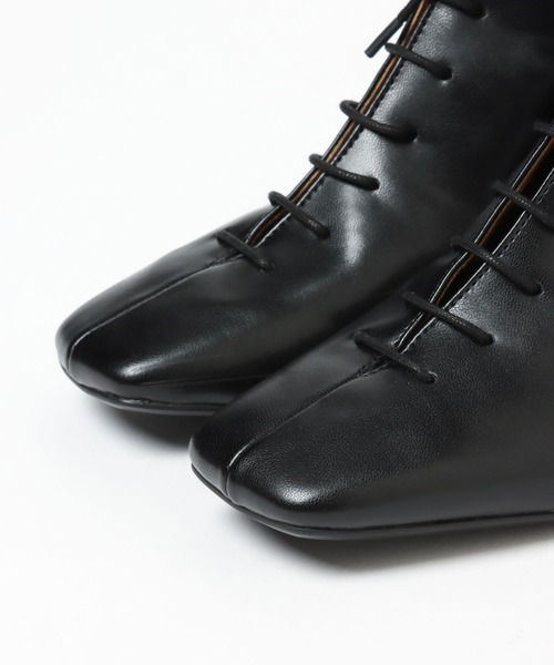 Andemiu（アンデミュウ）の「レースアップシューズ164942（ブーツ・レディース・ブラック/ワイン・MEDIUM/LARGE）」の14枚目の写真