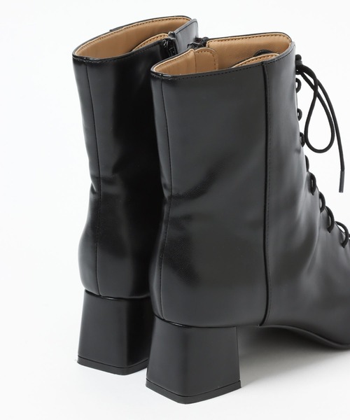 Andemiu（アンデミュウ）の「レースアップシューズ164942（ブーツ・レディース・ブラック/ワイン・MEDIUM/LARGE）」の19枚目の写真