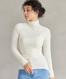 【bijorie】レーヨンベア天タートルネック