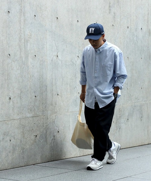 BACK NUMBER（バックナンバー）の「【BACK NUMBER】オックスボタンダウンシャツ（シャツ/ブラウス・メンズ・サックスブルー/グリーン/イエロー・M/L/XL）」の16枚目の写真