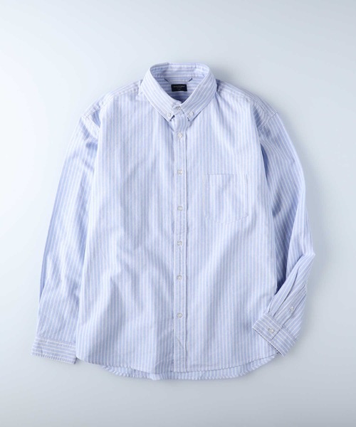 BACK NUMBER（バックナンバー）の「【BACK NUMBER】オックスボタンダウンシャツ（シャツ/ブラウス・メンズ・サックスブルー/グリーン/イエロー・M/L/XL）」の18枚目の写真