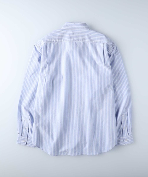 BACK NUMBER（バックナンバー）の「【BACK NUMBER】オックスボタンダウンシャツ（シャツ/ブラウス・メンズ・サックスブルー/グリーン/イエロー・M/L/XL）」の19枚目の写真