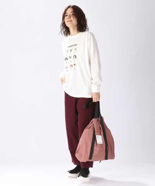 niko and（ニコアンド）の「マイペットロングスリーブTシャツ