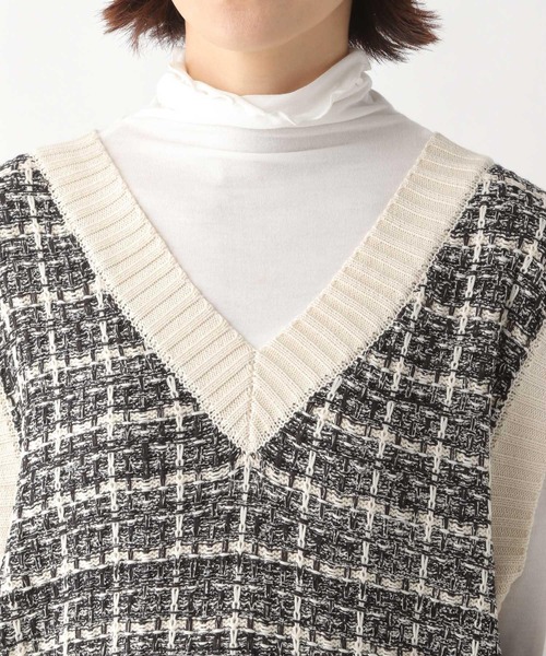 ツイードライクベスト150743