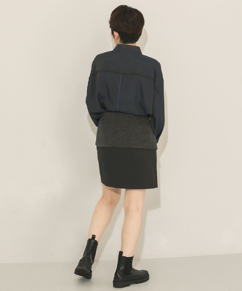 KBF（ケイビーエフ）の「リメイクシャンブレーシャツ（シャツ/ブラウス・レディース・オレンジ/ブラウン/ネイビー・ONE）」の11枚目の写真