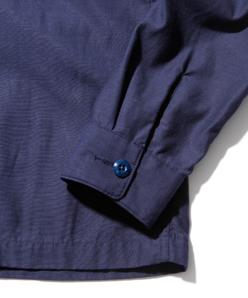 MONKEY TIME（モンキータイム）の「＜monkey time＞ ∴ C/LYCL BACK/TWL UTLTY/シャツ ：◇（シャツ/ブラウス・メンズ・ネイビー/オリーブ・MEDIUM/LARGE/X-LARGE/SMALL）」の5枚目の写真