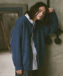 CASPER JOHN | Mohair wool mix cardigan/モヘアウールミックスカーディガン(カーディガン/ボレロ)