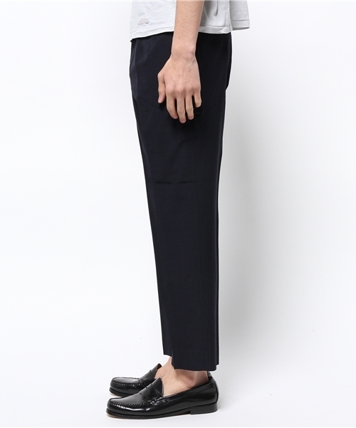 EDIFICE（エディフィス）の「◇ウール/シルク トロワッシャーワンダーツトラウザー（その他パンツ・メンズ・ネイビー・48/46/44）」の2枚目の写真