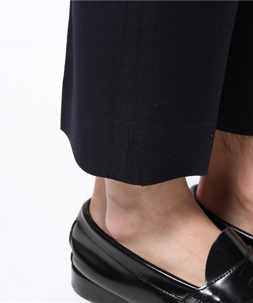EDIFICE（エディフィス）の「◇ウール/シルク トロワッシャーワンダーツトラウザー（その他パンツ・メンズ・ネイビー・48/46/44）」の8枚目の写真