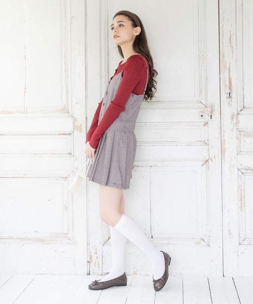 DearMyLoveRose(ディアマイラブローズ)の「キルティングバレエパンプス(パンプス・レディース・ブラック/ベージュ/ブラウン/レッド/クリアブラック・22.5cm/23cm/23.5cm/24cm/24.5cm/25cm/25.5cm)」の10枚目の写真