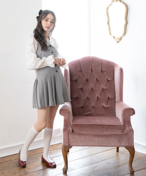 DearMyLoveRose(ディアマイラブローズ)の「キルティングバレエパンプス(パンプス・レディース・ブラック/ベージュ/ブラウン/レッド/クリアブラック・22.5cm/23cm/23.5cm/24cm/24.5cm/25cm/25.5cm)」の12枚目の写真