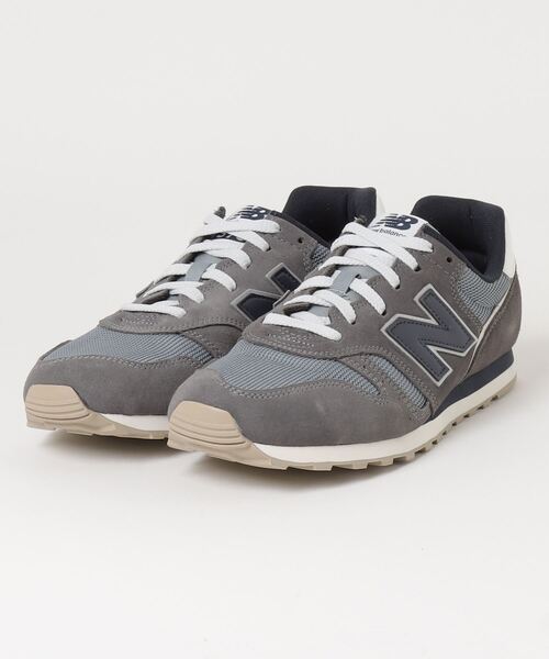 NEW BALANCE(ニューバランス)の「New Balance/ニューバランス ML373スウェード×メッシュアッパースニーカー(スニーカー・メンズ・ネイビー/グリーン/ブラック/ホワイト/カーキ/ダークネイビー/ブラウン/チャコールグレー/ベージュ/ダークグリーン/ブラック系/グレー・24cm/26cm/24.5cm/27cm/23cm/28cm/24.5㎝)」の5枚目の写真