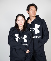 UNDER ARMOUR（アンダーアーマー）の「UAライバルフリース フーディー 〈ビッグロゴ〉（トレーニング/メンズ）（スウェット・メンズ）」