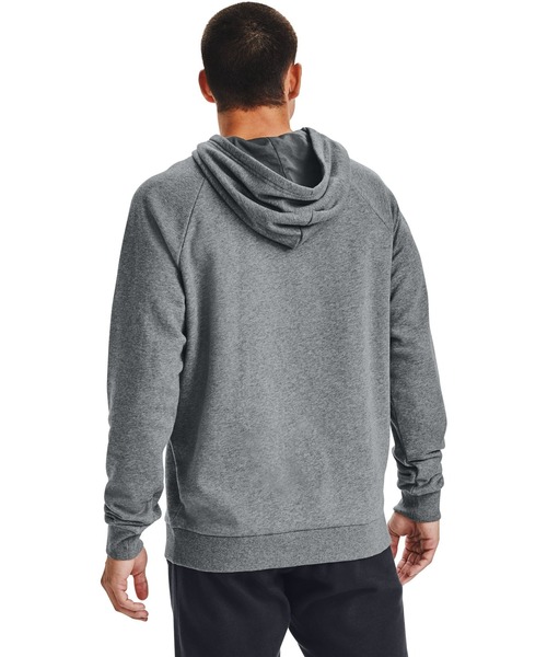 UNDER ARMOUR（アンダーアーマー）の「UAライバルフリース フーディー 〈ビッグロゴ〉（トレーニング/メンズ）（スウェット・メンズ・グレー/ダークグレー/ブラック・M/L/3XL/S/XL/XXL）」の21枚目の写真