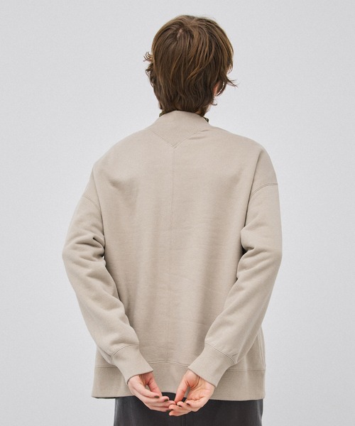 PUBLIC TOKYO（パブリックトウキョウ）の「【洗える】ｰKIWAMI- オープンスリーブオーバースウェット（スウェット・レディース・アイボリー/ブラック/ベージュ/ライム・FREE）」の9枚目の写真