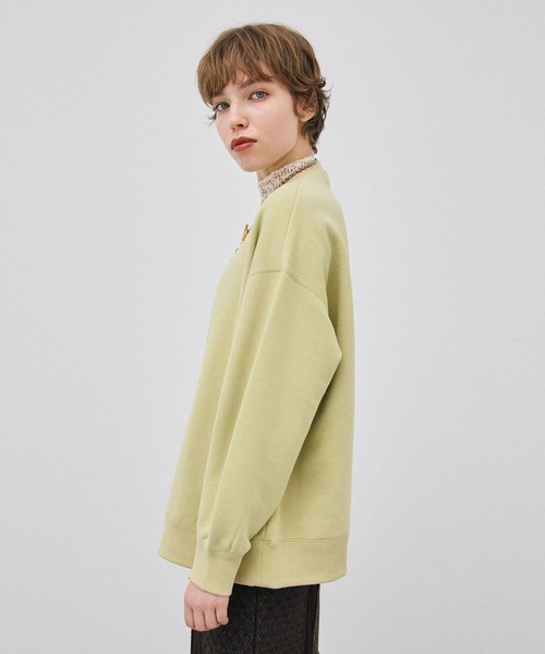 PUBLIC TOKYO（パブリックトウキョウ）の「【洗える】ｰKIWAMI- オープンスリーブオーバースウェット（スウェット・レディース・アイボリー/ブラック/ベージュ/ライム・FREE）」の17枚目の写真