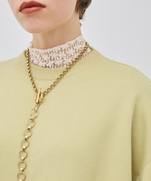 PUBLIC TOKYO（パブリックトウキョウ）の「【洗える】ｰKIWAMI- オープンスリーブオーバースウェット（スウェット・レディース・アイボリー/ブラック/ベージュ/ライム・FREE）」の19枚目の写真