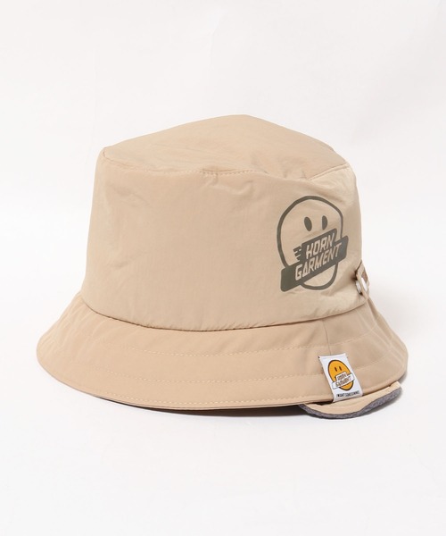 HORN GARMENT(ホーンガーメント)の「HORN GARMENT/ホーンガーメント Gimme Hat ハット(ハット・メンズ・ブラック/ホワイト/ベージュ/ネイビー・SM/ML)」の4枚目の写真