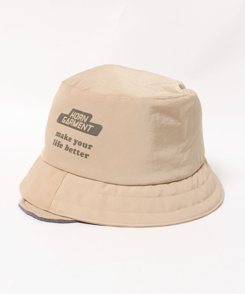 HORN GARMENT(ホーンガーメント)の「HORN GARMENT/ホーンガーメント Gimme Hat ハット(ハット・メンズ・ブラック/ホワイト/ベージュ/ネイビー・SM/ML)」の18枚目の写真