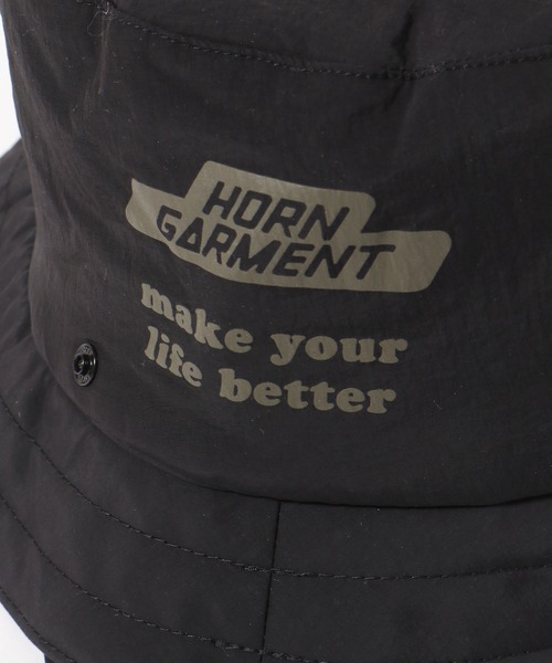 HORN GARMENT(ホーンガーメント)の「HORN GARMENT/ホーンガーメント Gimme Hat ハット(ハット・メンズ・ブラック/ホワイト/ベージュ/ネイビー・SM/ML)」の9枚目の写真