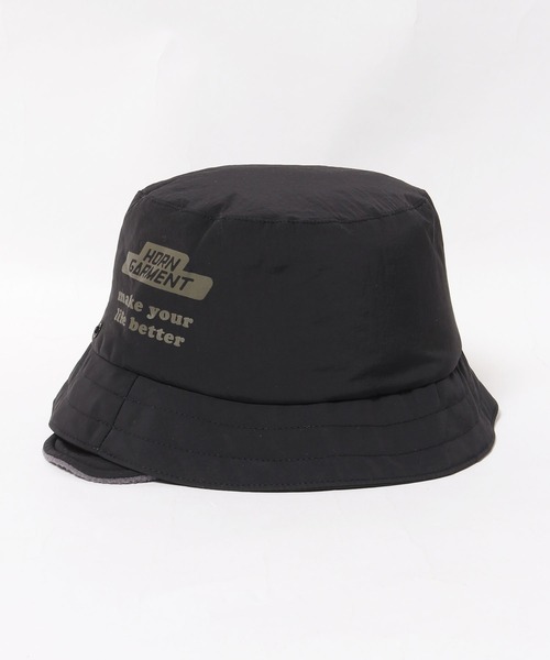 HORN GARMENT(ホーンガーメント)の「HORN GARMENT/ホーンガーメント Gimme Hat ハット(ハット・メンズ・ブラック/ホワイト/ベージュ/ネイビー・SM/ML)」の16枚目の写真