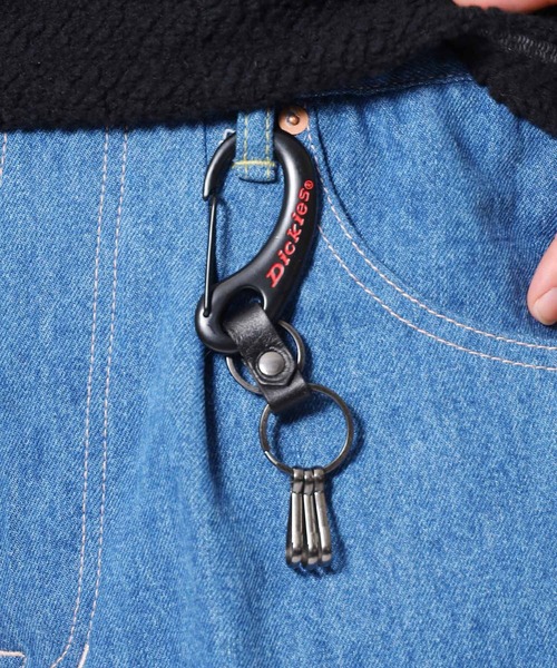 Dickies(ディッキーズ)の「Dickies/ディッキーズ カラビナキーホルダー 2026年春夏(キーホルダー・メンズ・ブラック×イエロー/ブラック×レッド/ブラック×ブルー/シルバー系3/ホワイト/シルバー系1/シルバー系4/シルバー系・FREE)」の20枚目の写真