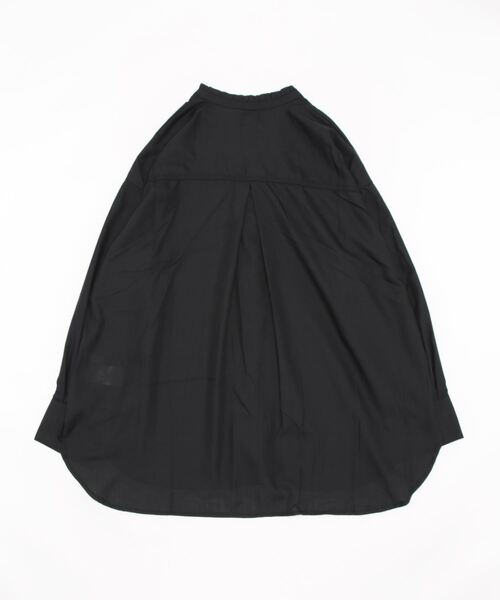 Samansa Mos2 blue（サマンサモスモスブルー）の「衿フリルブラウス（シャツ/ブラウス・レディース・グリーン/ブラック/オフホワイト・ﾌﾘ-）」の14枚目の写真