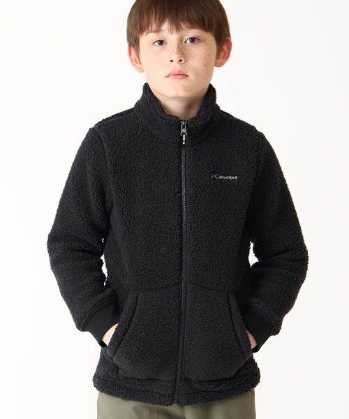 Columbia（コロンビア）の「Columbia／キッズ ラギットリッジII シェルパ フルジップ フリース／コロンビア（その他アウター・キッズ・ネイビー/ベージュ/グリーン系その他/ブラック/ブラウン系その他/ブルーグリーン/ブルー系その他/グリーン/ベージュ系その他/ブルー系その他2/ブラック系その他・XXS/M/XS/L/S）」の3枚目の写真