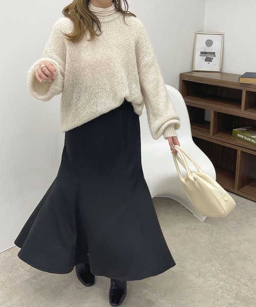 apres jour(アプレジュール)の「起毛ニットプルオーバー【ZOZOTOWN限定アイテム】(ニット/セーター・レディース・グリーン/アイボリー/ライトグレー/ベビーピンク・フリー/X-LARGE)」の14枚目の写真