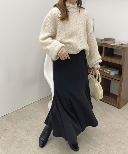 apres jour(アプレジュール)の「起毛ニットプルオーバー【ZOZOTOWN限定アイテム】(ニット/セーター・レディース・グリーン/アイボリー/ライトグレー/ベビーピンク・フリー/X-LARGE)」の15枚目の写真