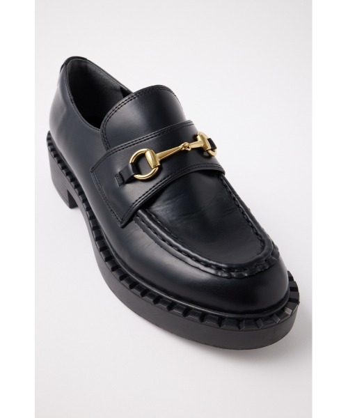 MOUSSY(マウジー)の「BIT F/LEATHER ローファー(ローファー・レディース・ブラウン/ブラック・MEDIUM/SMALL/LARGE)」の7枚目の写真