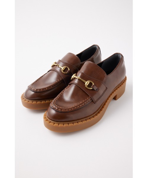 MOUSSY（マウジー）の「BIT F/LEATHER ローファー（ローファー）」 - WEAR