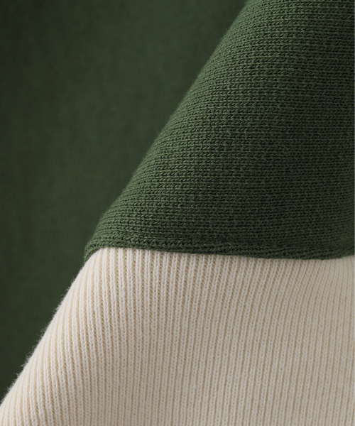 JOURNAL STANDARD relume（ジャーナルスタンダード　レリューム）の「440g ヘビーウェイトオーバーサイズスウェット（Tシャツ/カットソー・メンズ・グレー/ホワイト×ホワイト/ブラック系その他/グリーン系その他・MEDIUM/LARGE）」の5枚目の写真