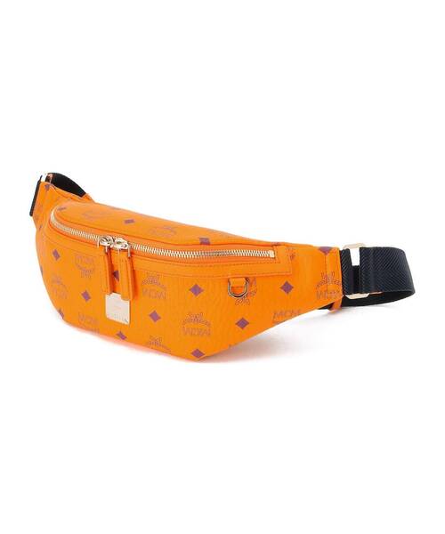MCM(エムシーエム)の「MCM/エムシーエム/Belt Bag Small/ベルトバッグ スモール(ボディバッグ/ウエストポーチ・レディース・ブラウン/オレンジ・00)」の2枚目の写真