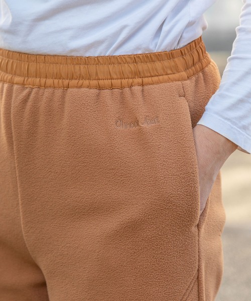 NANO universe（ナノユニバース）の「LB.04/別注ChinookSports フリースパンツ（その他パンツ・メンズ・ブラック/キャメル・L/M）」の20枚目の写真