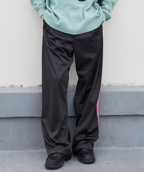 re_k by JUNRED（レクバイジュンレッド）の「re_k by JUNRED / サイドテープトラックワイドパンツ（その他パンツ・メンズ・ブラック/ブルー・S/M/L）」の20枚目の写真