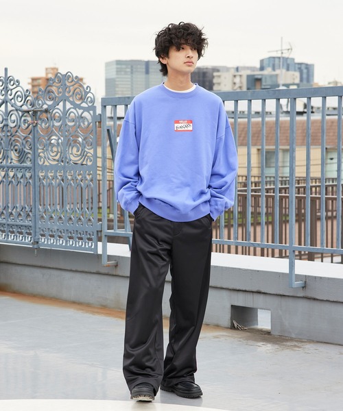 re_k by JUNRED（レクバイジュンレッド）の「re_k by JUNRED / サイドテープトラックワイドパンツ（その他パンツ・メンズ・ブラック/ブルー・S/M/L）」の21枚目の写真