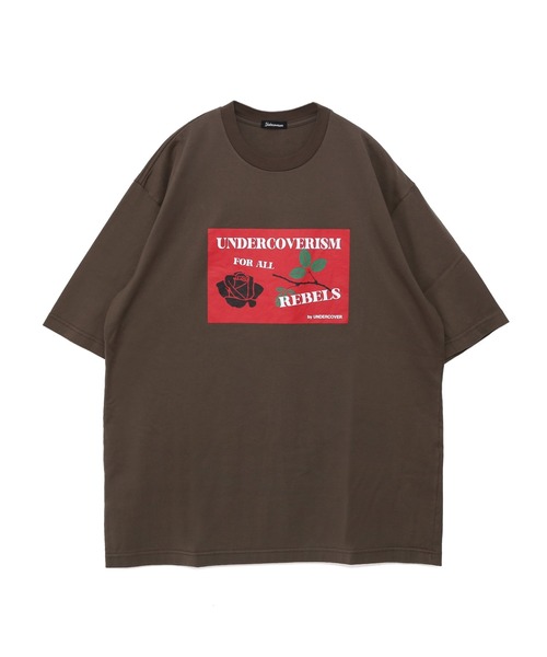 Undercoverism（アンダーカバイズム）の「UI1C4812（Tシャツ/カットソー・メンズ・ブラック/ブラウン/ホワイト・2/3/4/5）」の3枚目の写真