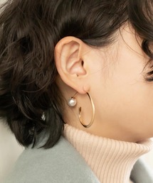 ビッグフープピアス