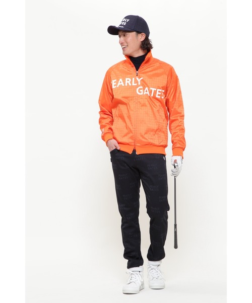 PEARLY GATES】チェックロゴジャガード 5ポケットパンツ